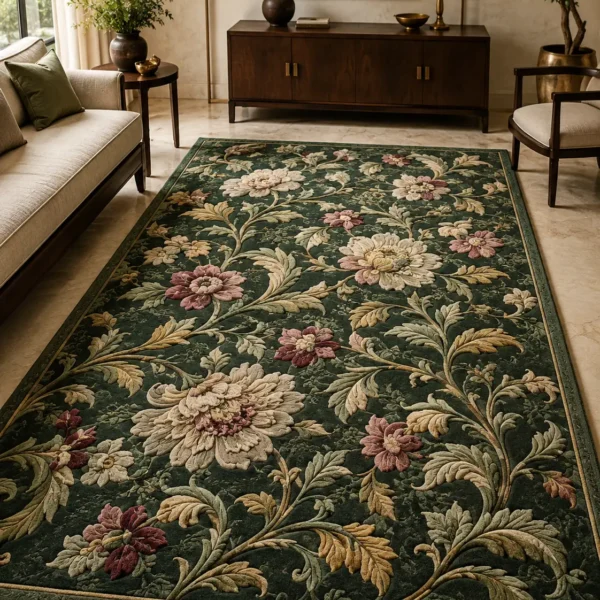 Imperial Garden Hand Tufted Carpet
