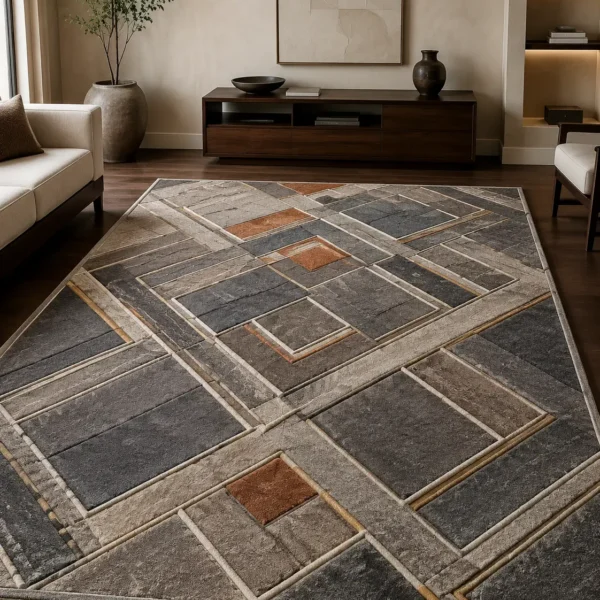 Urban Diamond Hand Tufted Carpet